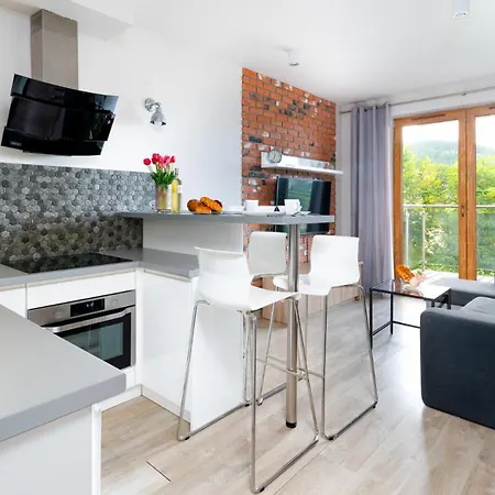 Wonder - Z Balkonami, Blisko Centrum Karpacza, Stoku I Aquaparku Lägenhet Karpacz